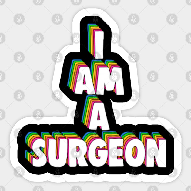 I Am A Surgeon Meme Sticker by Barnyardy